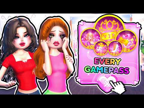 Her Friends Bullied Her... So I Gifted Her *EVERY GAMEPASS* in Dress to Impress!