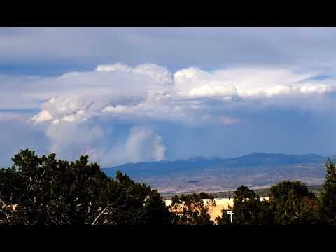 Pyrocumulus from Hermit's Peak fire