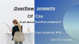 overflow property in css | overflow css | css tutorial #15