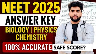 NEET 2025 Answer Key Question Paper Solution| Physics Chemistry Biology| Neet 2025 Cutoff