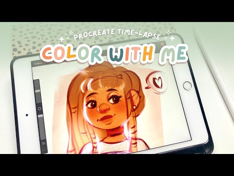 Adding Lighting Effects to My Digital Art | PROCREATE TIME-LAPSE