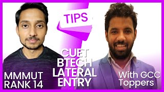 Meet CUET LEET 2022 GCC Topper, MMMUT RANK-14 AKTU LEET RANK-34 CUET SYLLABUS?Why BTECH My Strategy