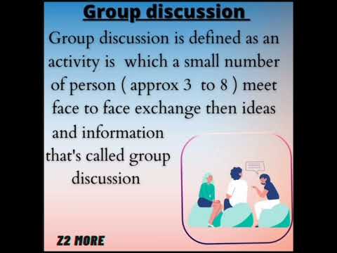 What is group discussion || #shorts