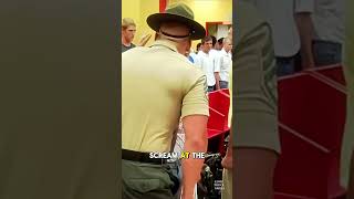 The Shock of Day One | USMC Boot Camp. #usmc #marines #marinecorps #usmarines #shorts #bootcamp