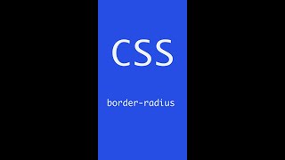 #32 border-radius | CSS | Frontend | Take it easy #shorts