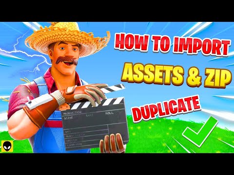 HOW TO IMPORT ASSETS & FILES IN UEFN PROJECT