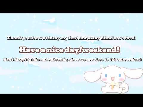 ☁️Unboxing Sanrio Blindbox☁️ |TheAriaPlays🤍
