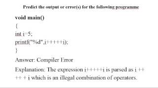 Best Collection of C Interview Questions  Q no 71