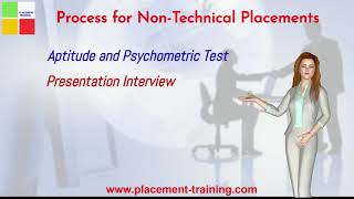 Process for Non Technical Placements