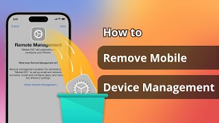 [Super Easy] How to Remove Mobile Device Management From iPad/iPhone