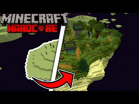 Transforming the END into a VILLAGE in Minecraft Hardcore