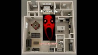 Choose a place to hide. Survive until the end. #hideandseek #survive #horror #game