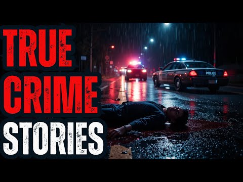 5 Disturbing True Crime Stories For Sleep With Rain Sound | Black Screen | Vol. 168