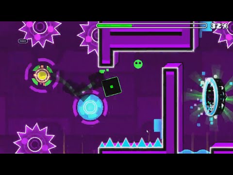 Si muero en Geometry Dash el video termina.