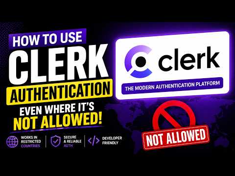 Clerk Auth Tutorial: Fast Setup for Developers