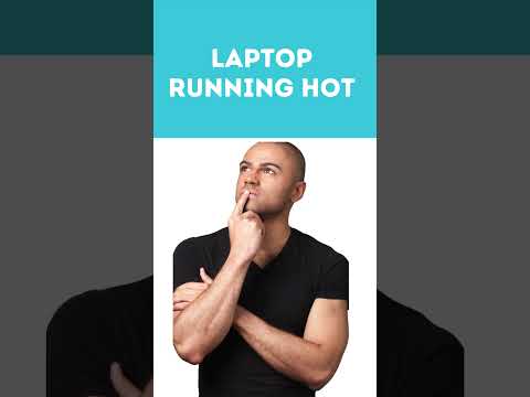 Hot laptop alert! Quick tips to cool it down  #TechTips #Shorts