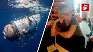 Titan sub CEO's wife heard the deadly implosion: "What was that bang?"'