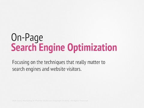 On-Page Search Engine Optimization