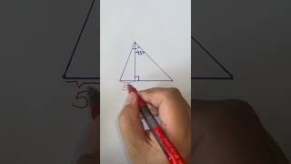 How to solve this geometry? | Brain test #geometry #braintest #matholympiadquestion #shorts
