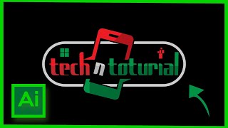TECH LOGO DESIGN  | ILLUSTRATOR TIPS AND TRICKS | TECH HUNT