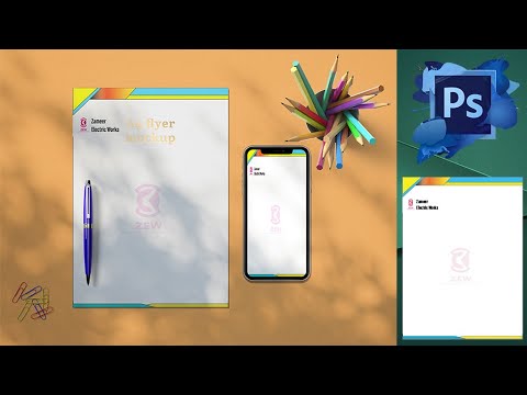 Learn: A4 Letterhead Design In Adobe photoshop CS6/#graphicdesigntutorial