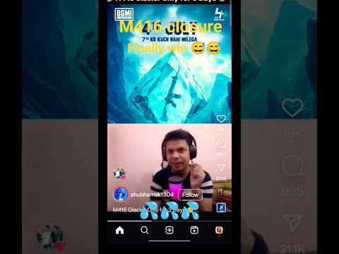 #m416glacier 👈💦❤️ finally a gai 🔥🔥🔥♂️♂️♂️♂️♂️🤩🤩🤩🤩🤩💦💦💦💦💦💦👈💦👈👈