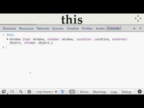 Understanding Javascript this in a crystal clear way