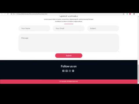 How to build a website using Bootstrap Part-3