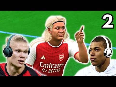 Haaland & Mbappé FC 24 Player Career - EUROPA LEAGUE DEBUT!