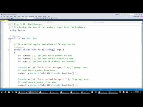 Chapter 3  Intro to C#
