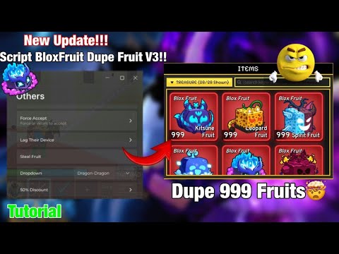 BEST Dupe Fruits Script Blox Fruit[❄️YETI UPD] - MozilHub | TRADE SCAM | STEAL FRUIT | KEYLESS