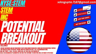 STEM STOCK : POTENTIAL BREAKOUT | STEM INC STOCK
