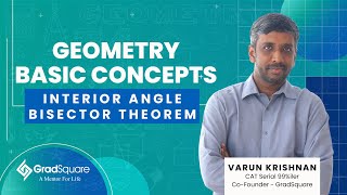 13 - Geometry Concepts for CAT-GRE - Interior Angle Bisector Theorem