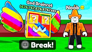 I Went From Noob to PRO in Roblox Break a Lucky Block!