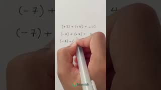 How do you add Integers? ➕ #mathtutor #mathtrick #mathbasics #testprep #mathhelp