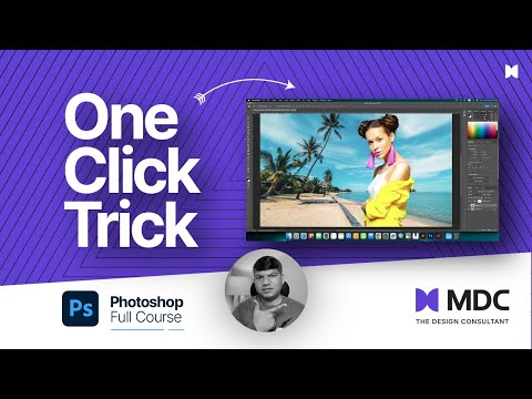 One-Click Background Change in Photoshop | Easy Tutorial
