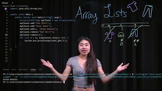 ArrayLists - Nikita illustrates how Java ArrayLists can help organize her wardrobe