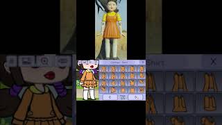 Gacha -  Squid Game -Doll Creation Speedrun #Shorts