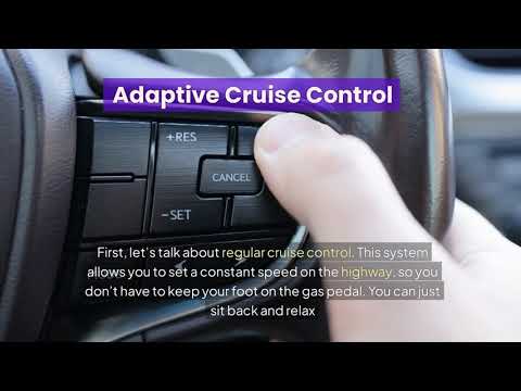 How Does Adaptive Cruise Control Work? #technology #automobile #cruisecontrol #education #learning