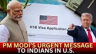 Indian PM Modi's Urgent Message To Indian Techies In The U.S. | Indians Abroad