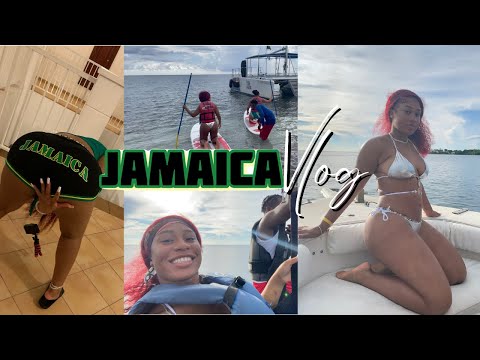 JAMAICA 21st BIRTHDAY TRIP | Vacation Vlog | RIU |  PART 1 | Parasailing, Paddle Boarding & More!!