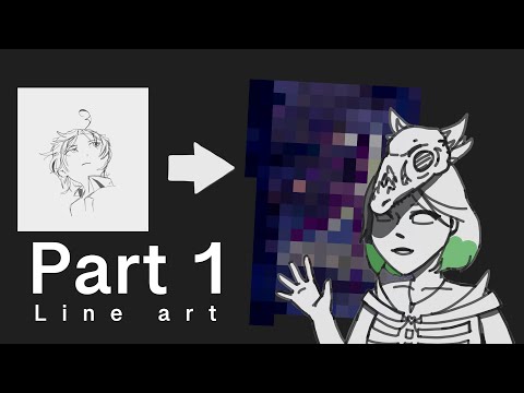 How I improved my lineart! ✍🏼 (informative guide and tutorial) | Art progress Part 1 |