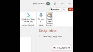MS PowerPoint Design Ideas