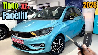 New Tata Tiago XZPlus Facelift 2025 Model ₹Price Mileage Features Details & Review