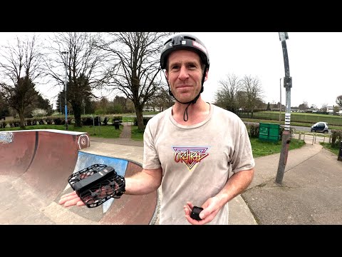 FUTURISTIC SELF FLYING DRONE AND SKATEBOARD ANTICS!