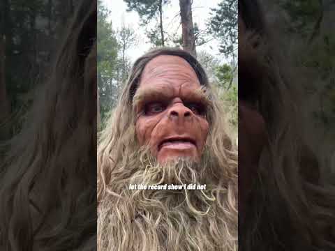 Bigfoot gives a house tour