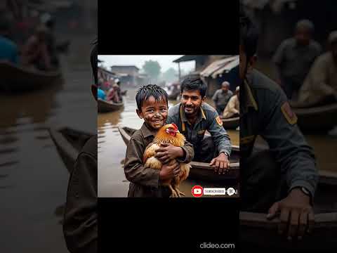 Heart-Touching & Funny: Kid Shouts “Meri Kukri” During RescueFlood ❤️ | Meri Kukri Story