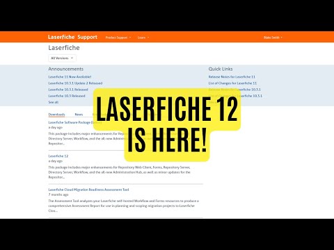 Laserfiche 12 Rollout