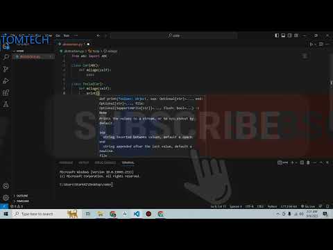 Abstraction in python | python OOP