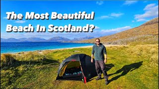 WILDCAMPING TRIP TO THE OUTER HEBRIDES|PART1 LUSKENTYRE BEACH